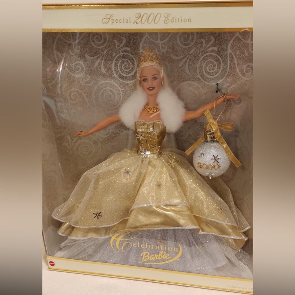 Mattel Barbie Special Edition in Gold and White